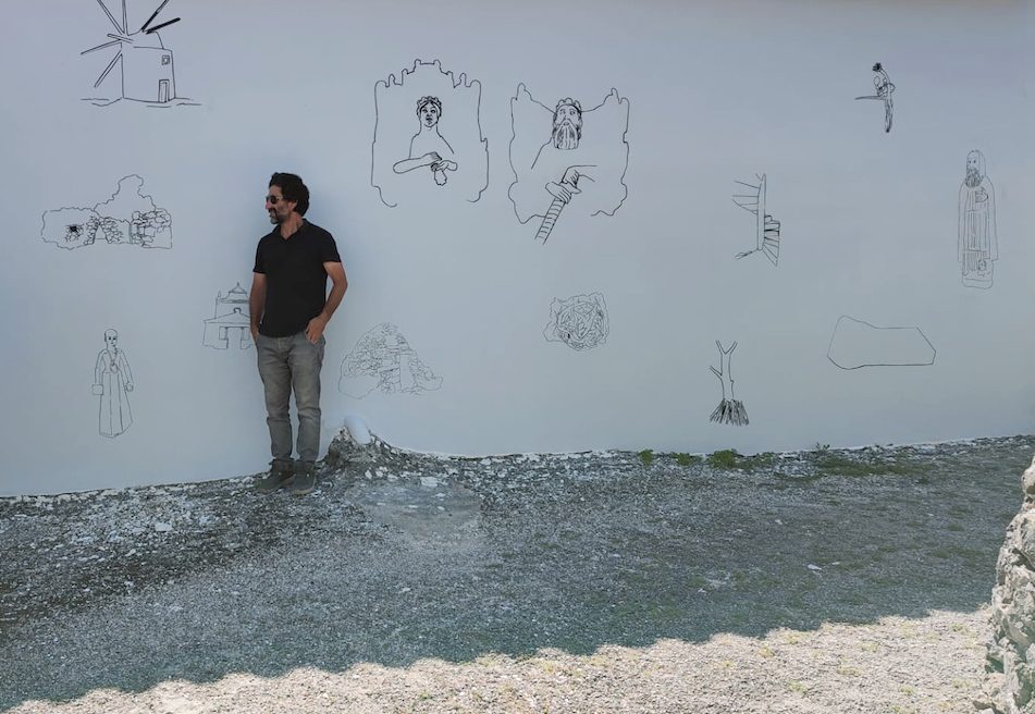 drawing, Project, sculpture, model, public sculpture, public art, architecture, contemporary art, art, Thierry Ferreira, design, installation, sitespecific, photography, video, Landart, sardenha