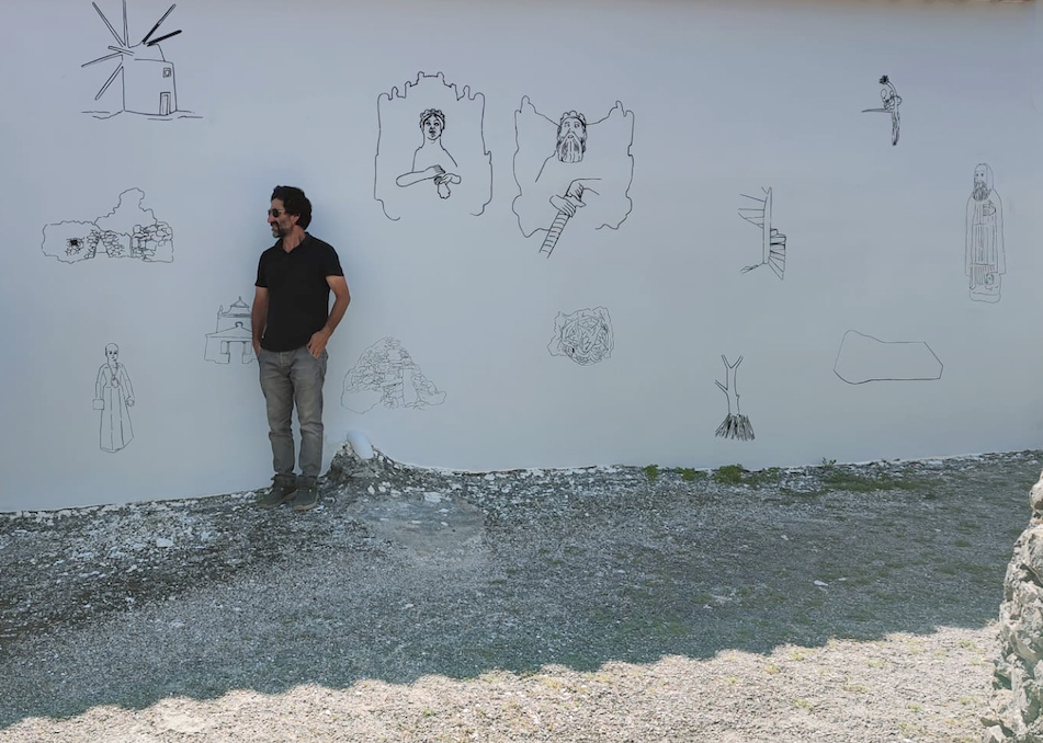 drawing, Project, sculpture, model, public sculpture, public art, architecture, contemporary art, art, Thierry Ferreira, design, installation, sitespecific, photography, video, Landart, sardenha